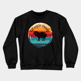 not vegan friendly Crewneck Sweatshirt